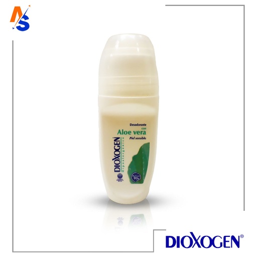 [7591309000080] Desodorante Hipoalergénico (Con Aloe Vera) Piel Sensible (Roll-On) Dioxogen 90 gr