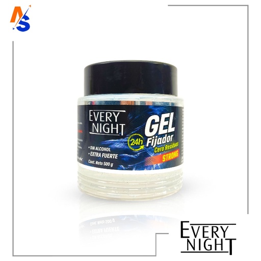 [7590005168278] Gel Fijador Cero Residuos (Strong) Every Night 500 gr