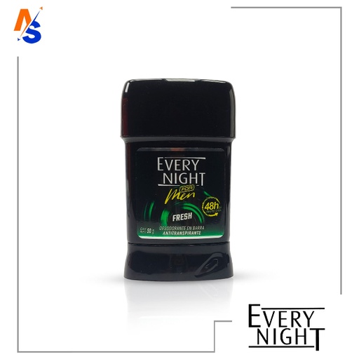 [7590005168872] Desodorante en Barra Antitranspirante For Men (Fresh) Every Night 50 gr