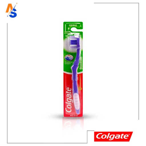 [6910021007206] Cepillo Dental (Premier Clean) Modelo T3 Colgate (Medio)