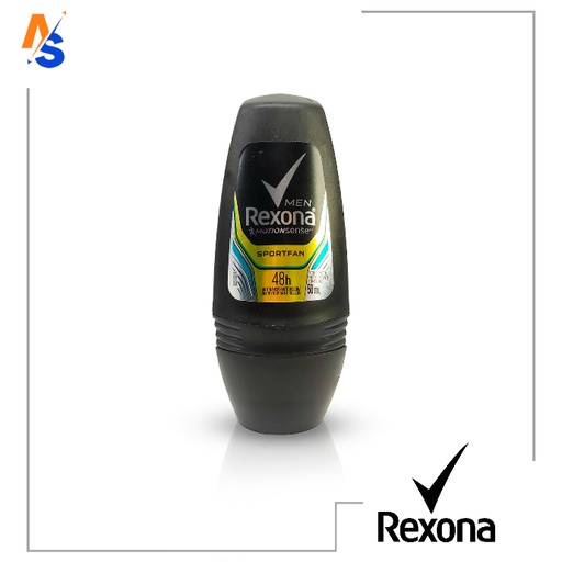 [78924895] Desodorante Antitranspirante Roll-On (Sportfan) Rexona 50 ml