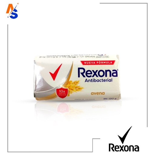 [7702006402231] Jabón de Tocador Antibacterial (Avena) Rexona 120 gr