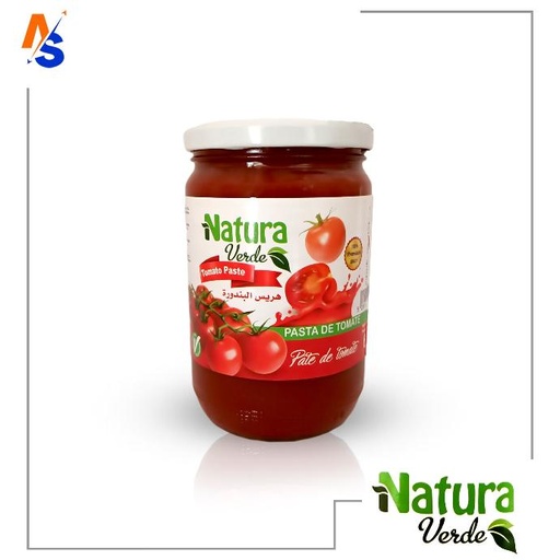 [5281029819636] Pasta de Tomate Natura Verde 660 gr